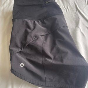 Lululemon Black 4inch shorts size 8